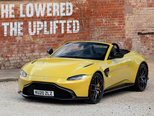 Aston Martin Vantage Roadster Puzzle - free online Browser game