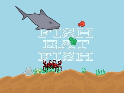 Fish eat fish 2 player - free online Browser game