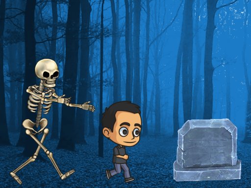 Spooky Forest Run - free online Browser game