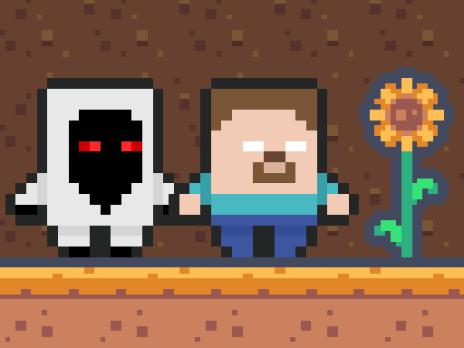 Entity 303 vs Herobrine - free online Browser game