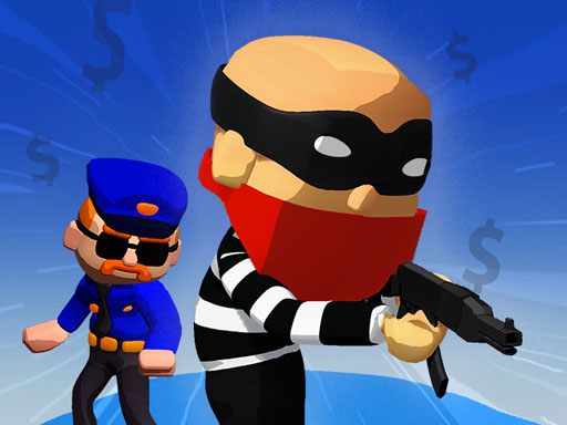 Bank Robbery Puzzle Shooter - free online Browser game