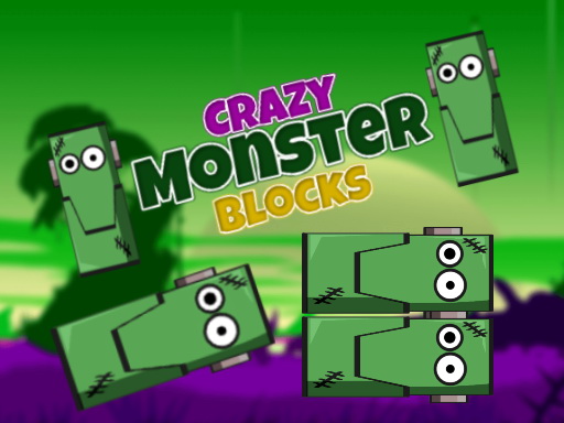 Crazy Monster Blocks - free online Browser game