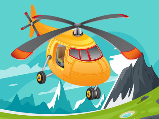Helicopter Jigsaw - free online Browser game