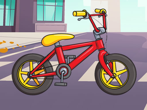 Bicycle Jigsaw - free online Browser game