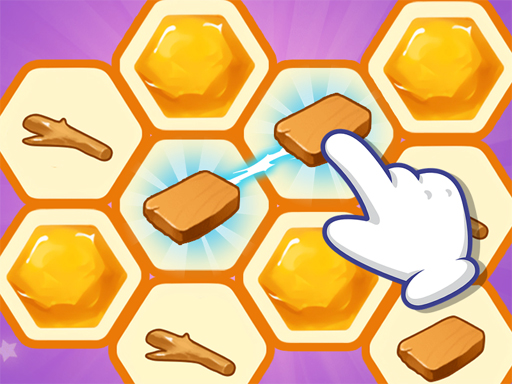 Collect Honey Puzzle - free online Browser game