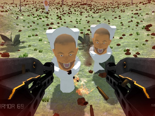 Shooting Survival Skibidi Toilet - free online Browser game