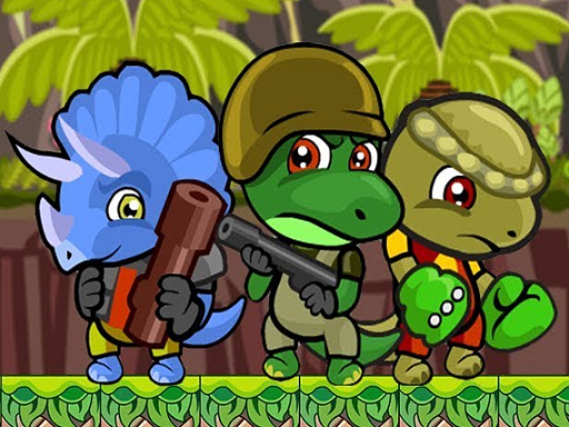 Dino Squad Adventure 2 - free online Browser game