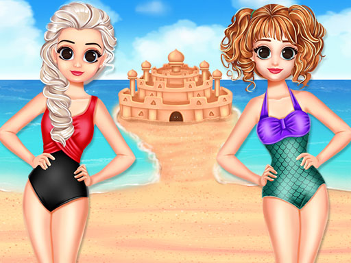 Princess Summer Sand Castle - free online Browser game