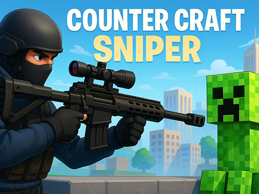 Counter Craft Sniper - free online Browser game
