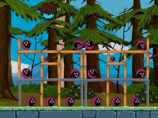 Angry Shoot Squid Game - free online Browser game