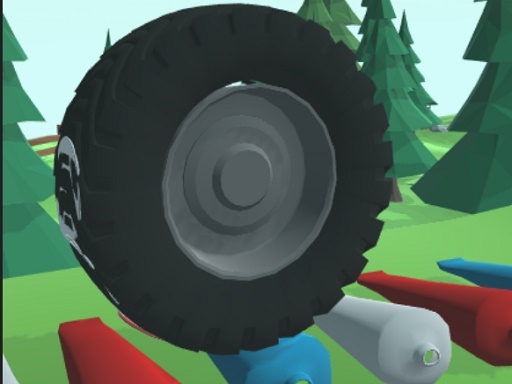 Wheel Smash 3D - free online Browser game