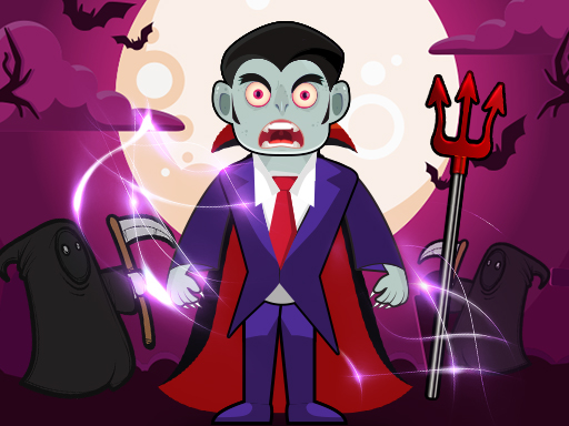 Kick The Dracula - free online Browser game