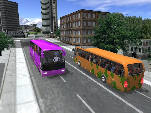 Auto Bus Driving 2024 - free online Browser game