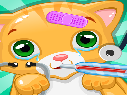 Cat Doctor Save my Cat - free online Browser game
