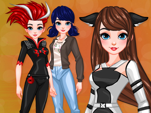 Dotted Girl New Era - free online Browser game