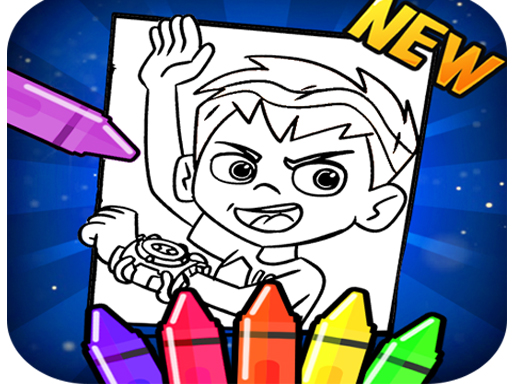 Ben 10 Coloring Book 2021 - free online Browser game