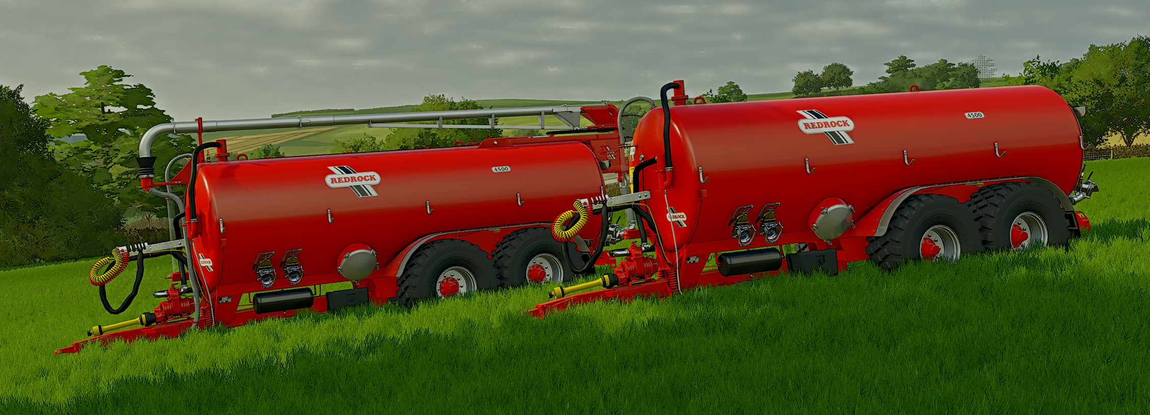 FS25 RedRock 4500 gal by DW AGRI
