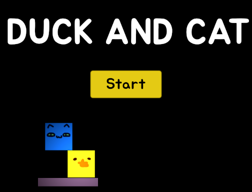 Duck and Cat by wonarii